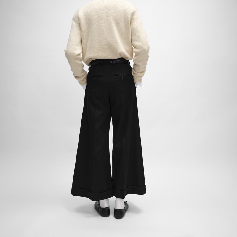 dock trousers IN wool and mohair gabardine 4