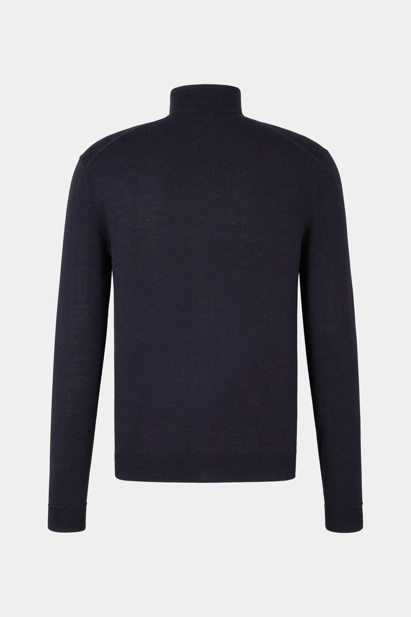 BOGNER Oscar Knit jacket in Navy blue outlook