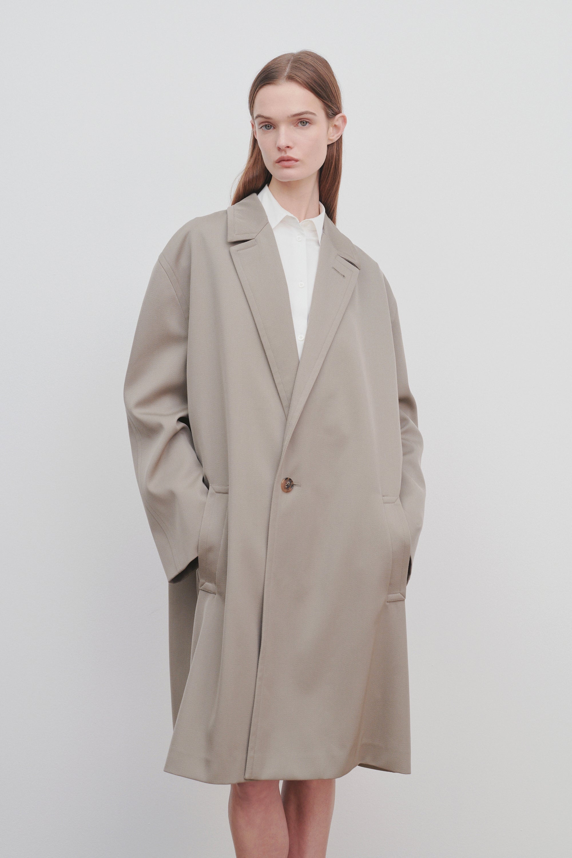 Clancy Coat in Virgin Wool - 3