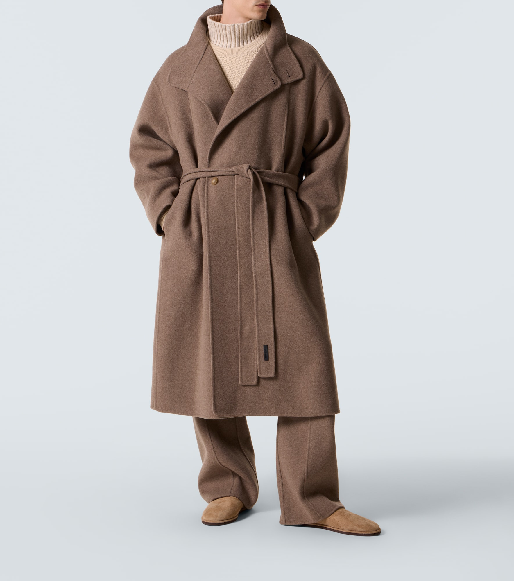 Wool and cashmere coat - 2