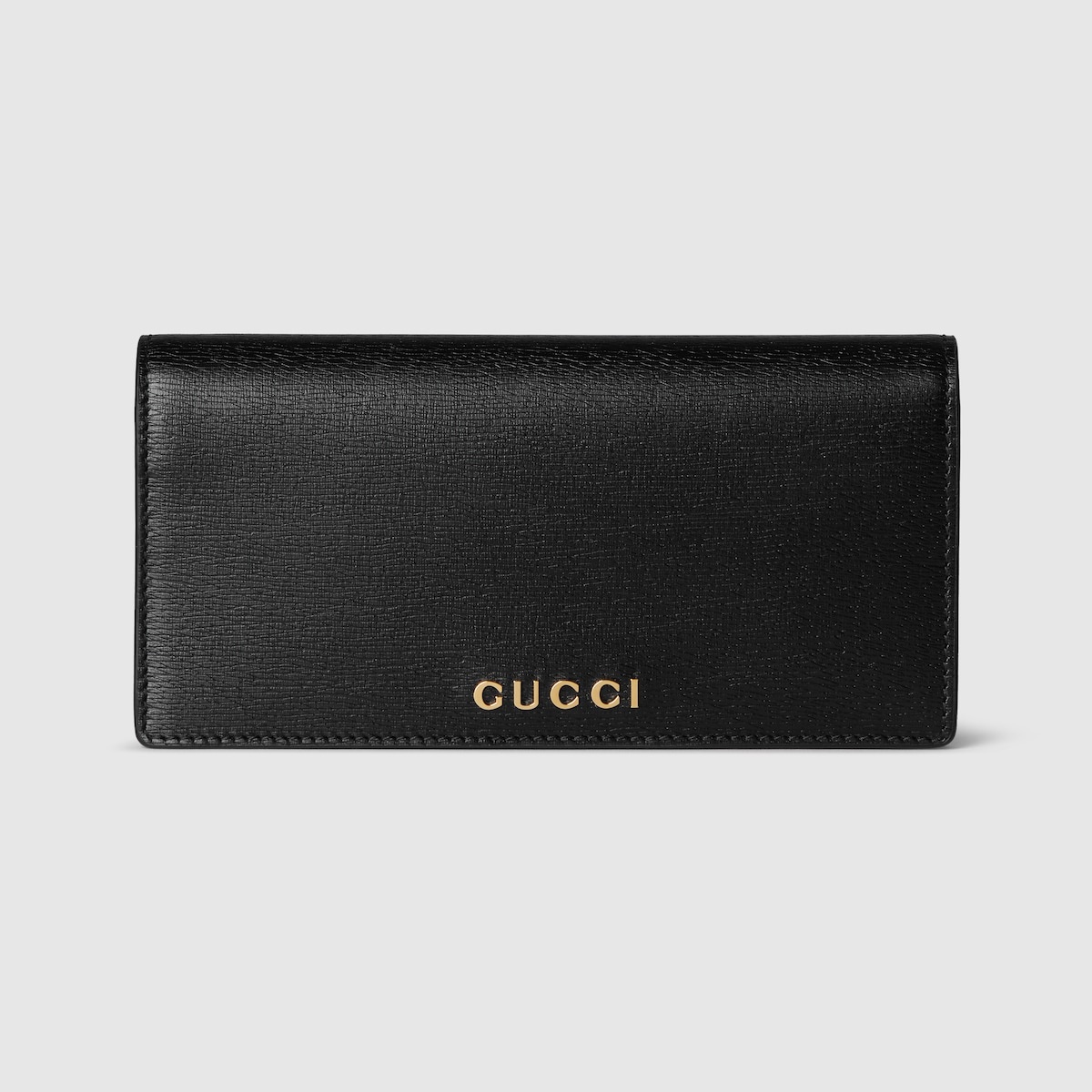 Continental wallet with Gucci script - 1