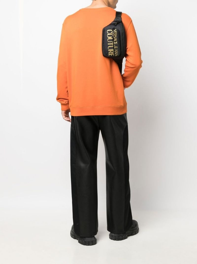 VERSACE JEANS COUTURE logo-print belt bag outlook