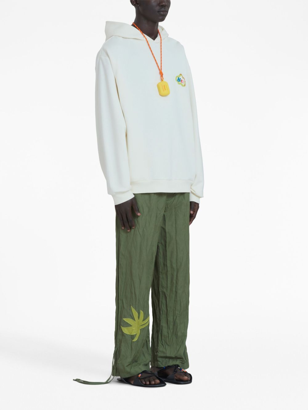 logo-print hoodie - 2