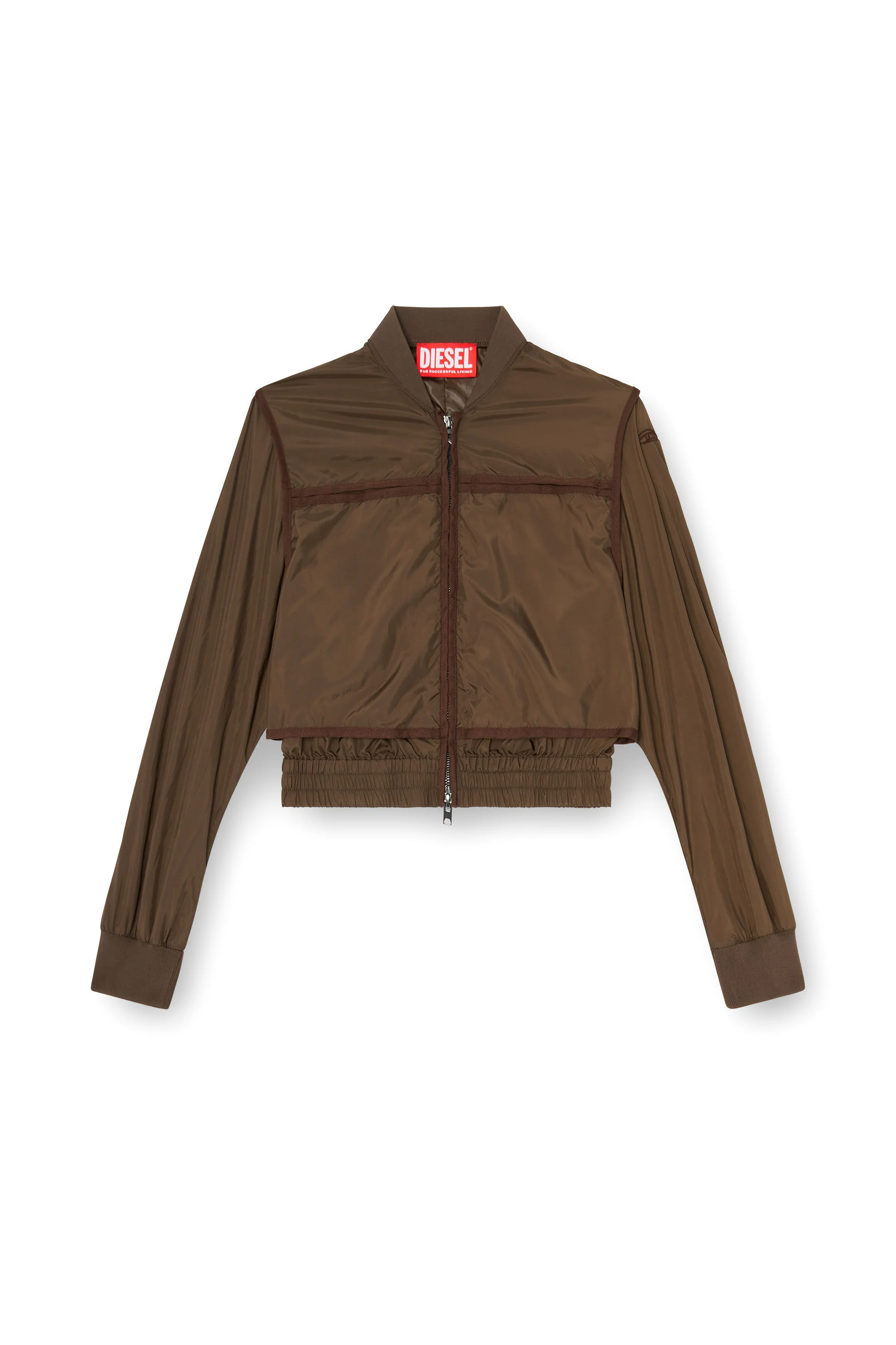 NYLON JACKET WITH TONAL TAPING - 1