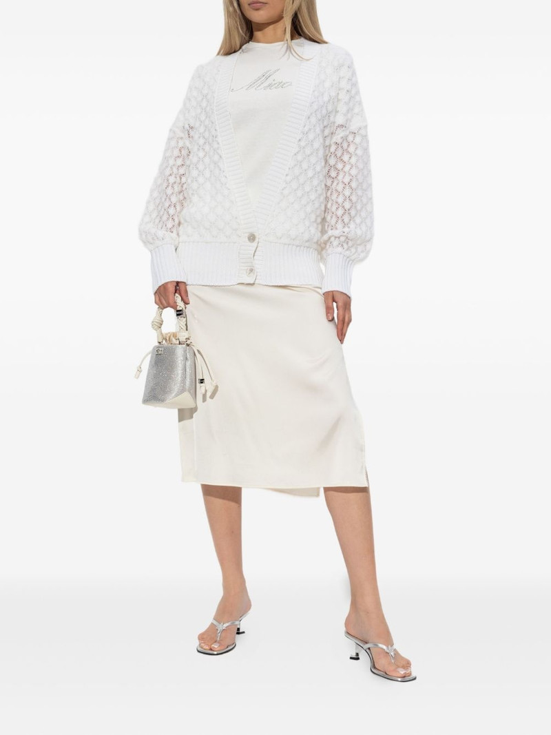 Blumarine open-knit cardigan outlook