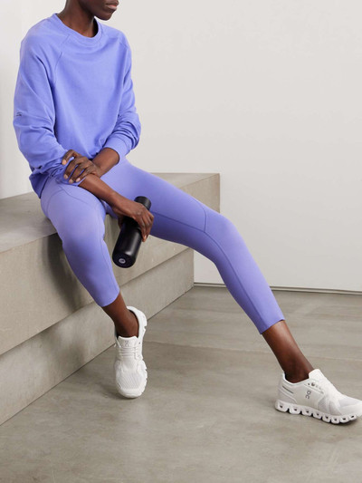 On Movement mesh-trimmed stretch-jersey sweater outlook