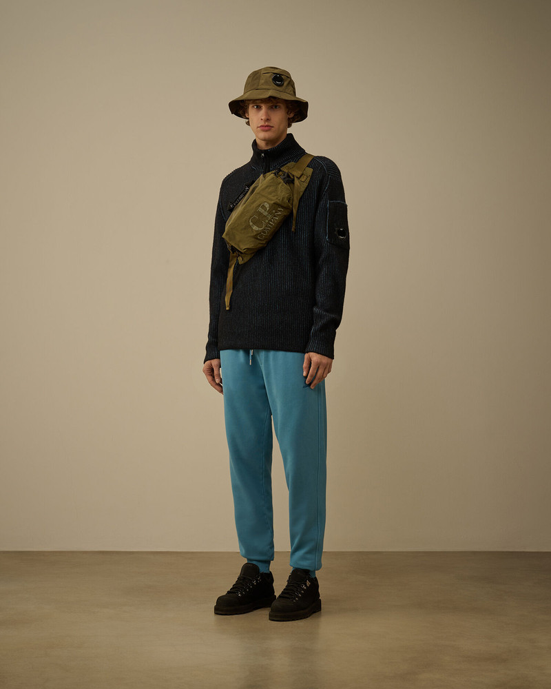 C.P. Company Fleece Knit Half Zip Sweater outlook