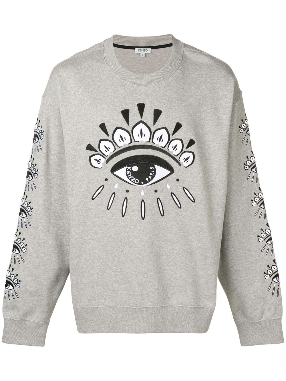 Evil Eye printed sweatshirt - 1