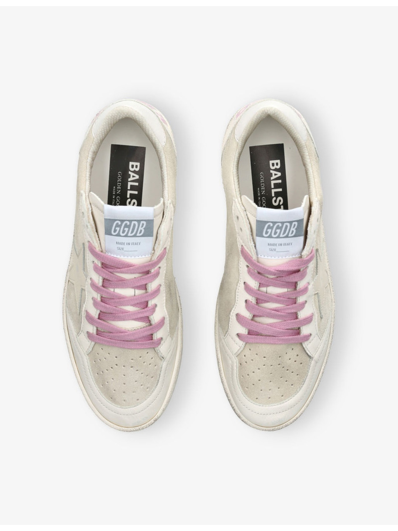 Ball Star Low-Top Suede Leather Trainers 2