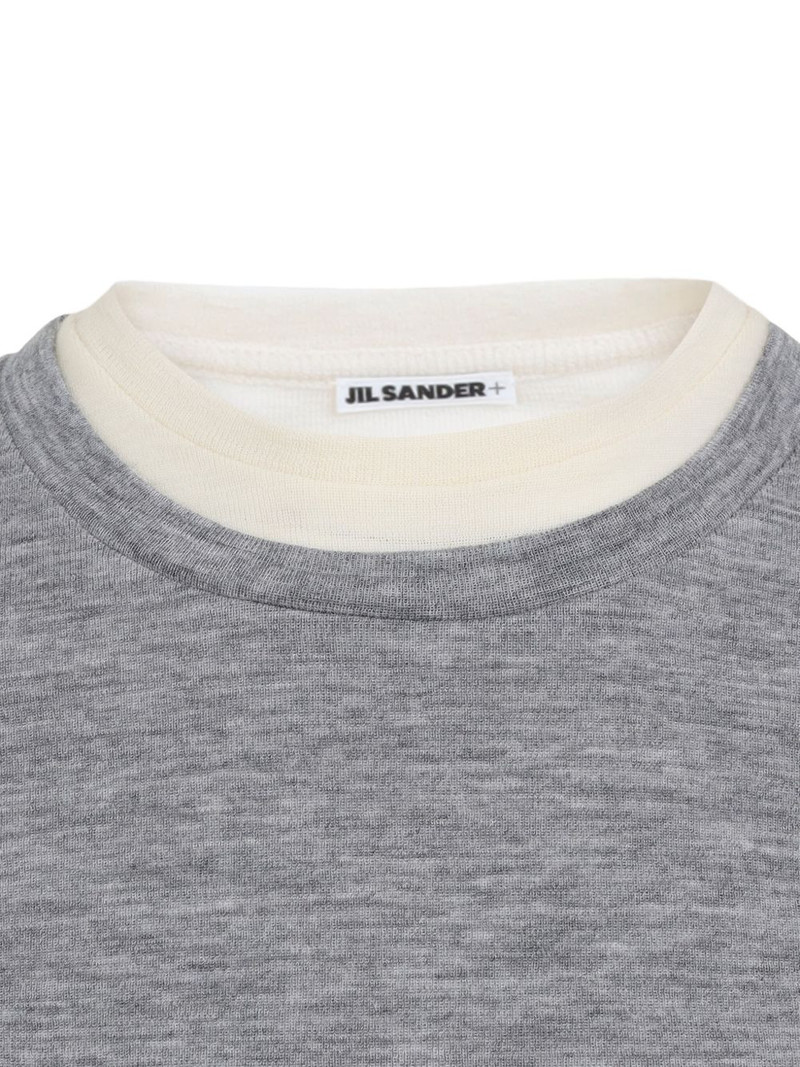 Jil Sander layered short-sleeved T-shirt outlook