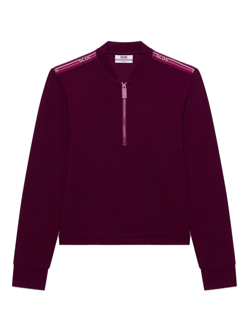 zip detail sweatshirt 1