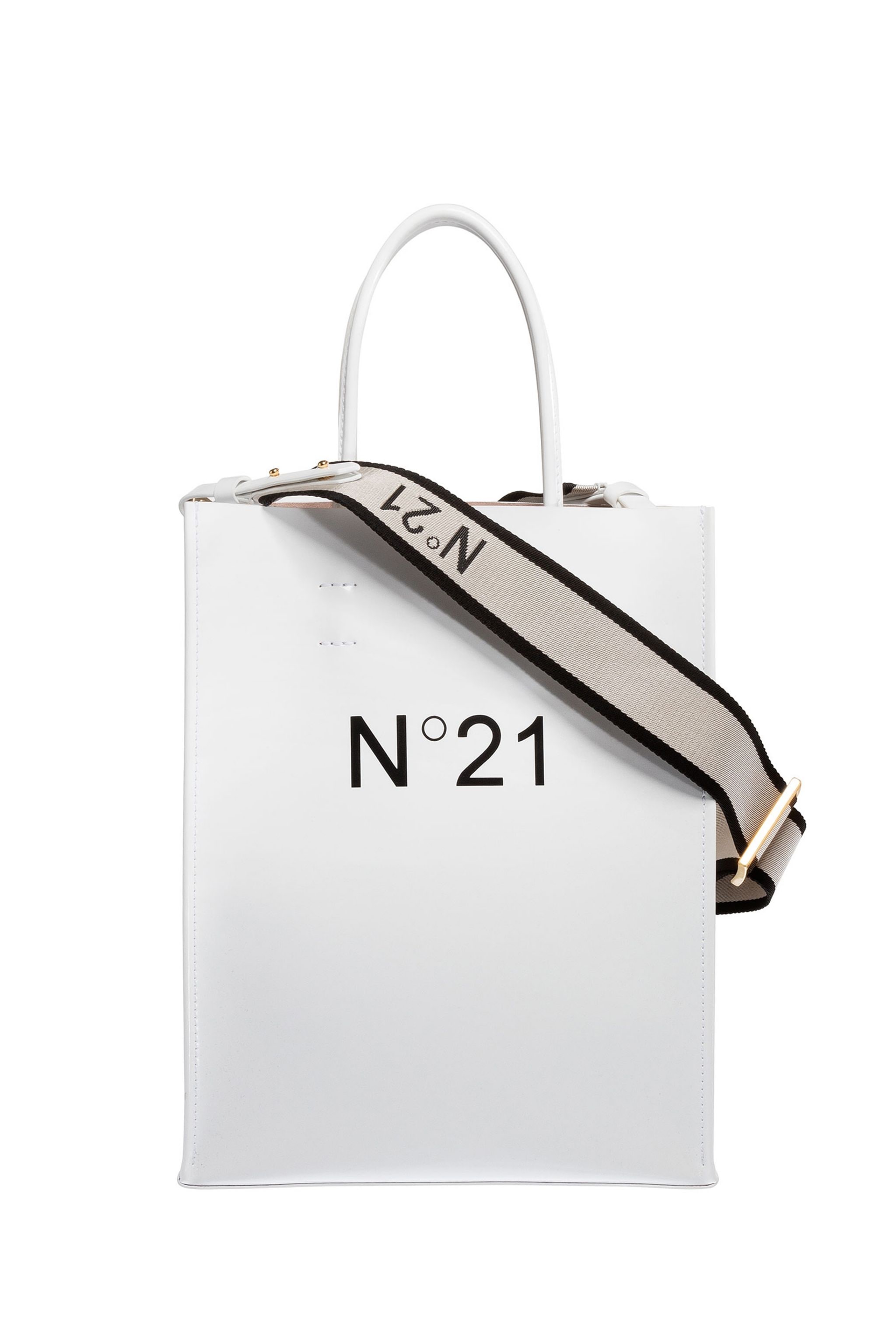SMALL LOGO-PRINT SHOPPER - 1