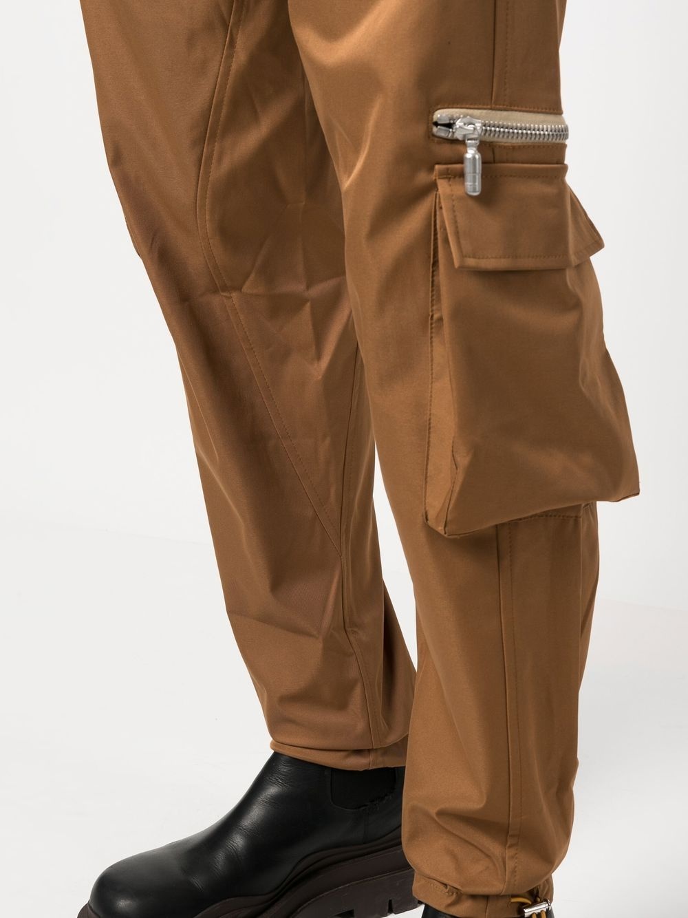 straight-leg cargo trousers - 5