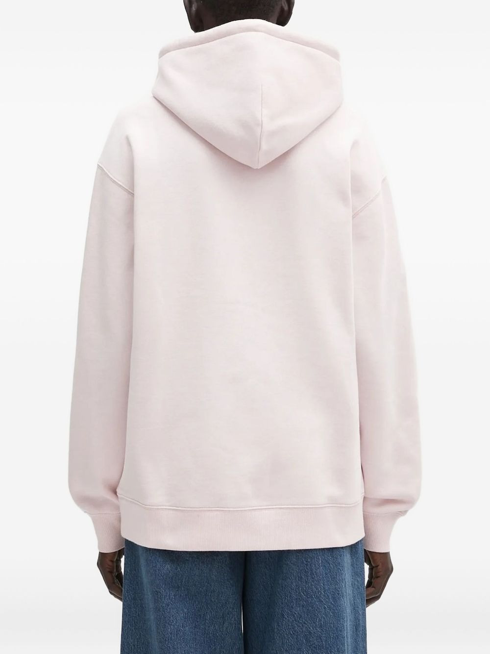 logo-embroidered hoodie - 3
