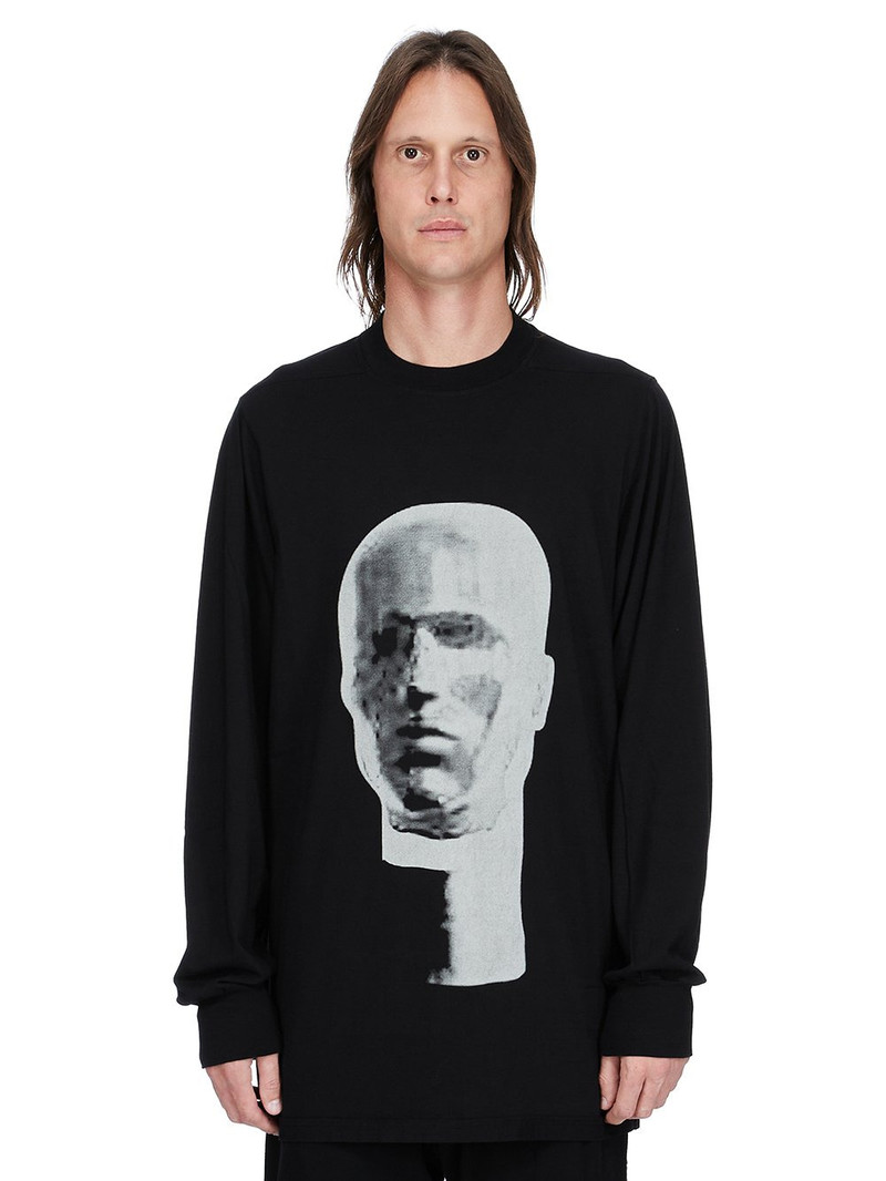 graphic-print long-sleeve sweater 1