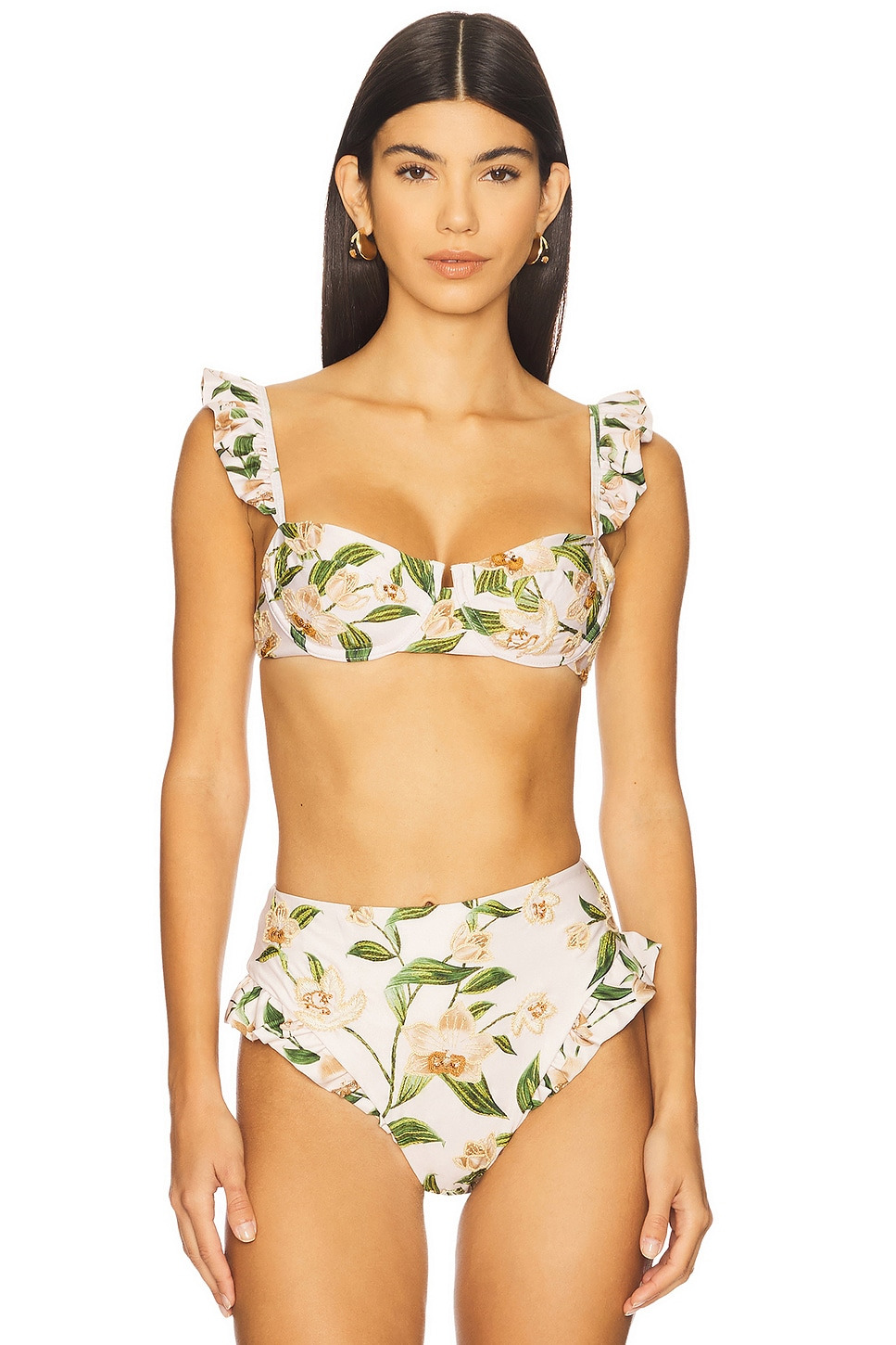Kiwi Bikini Top in Orquidea - 1