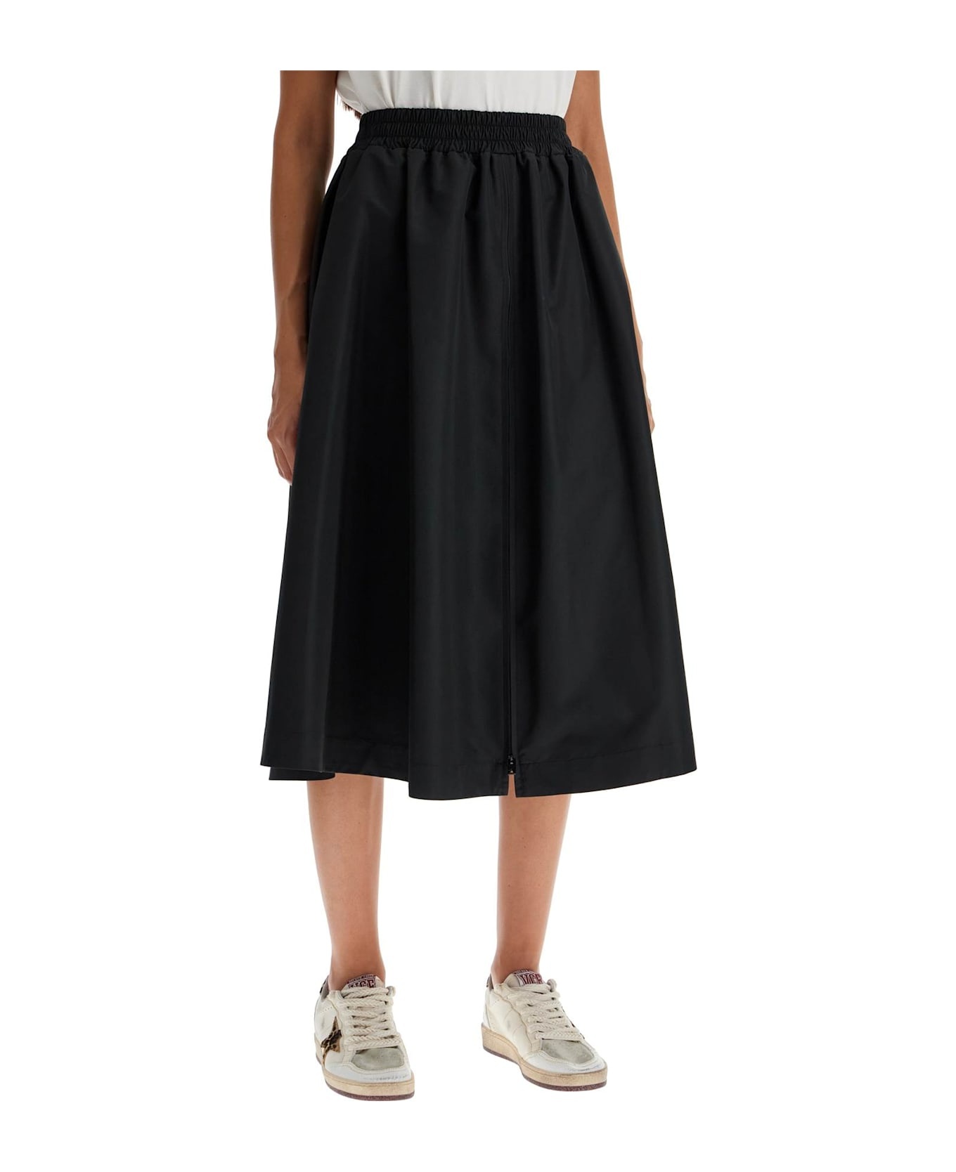 Nylon Midi Skirt - 2