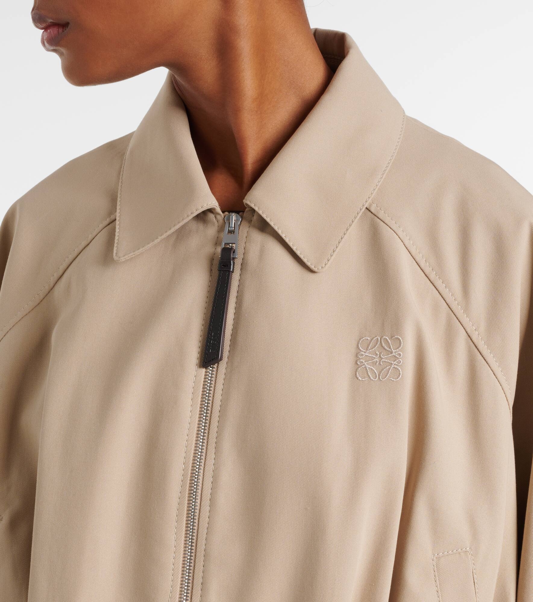 Cotton bomber jacket - 4