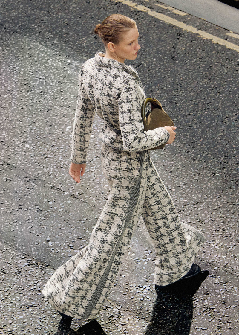 Travel Tweed Jumpsuit + Jacket Co-ord 3