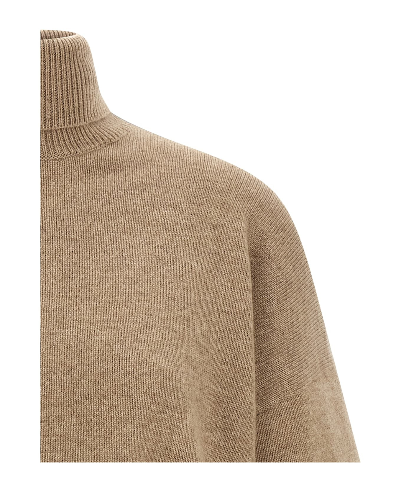 Sequin Sleeve Sweater - 3