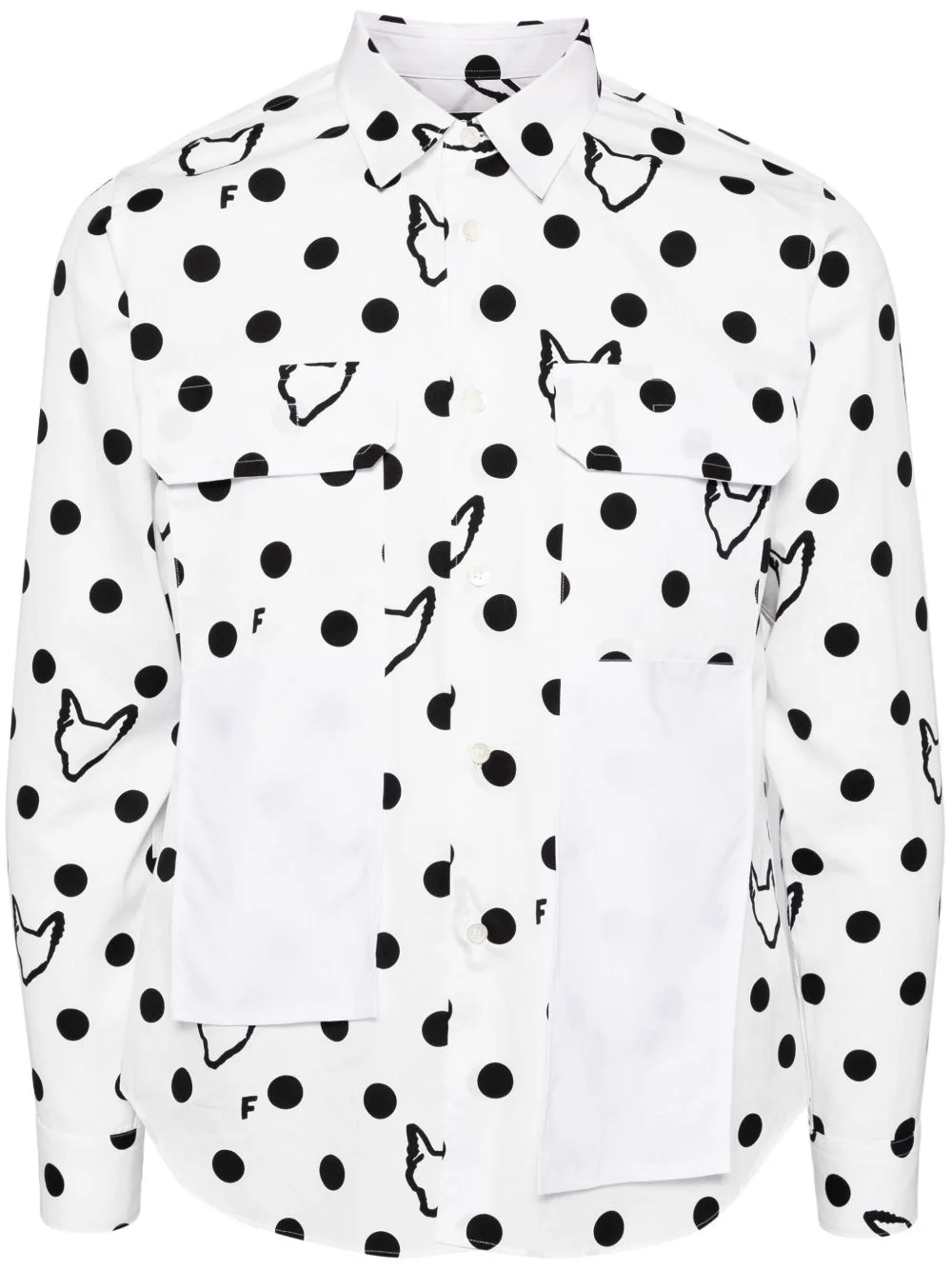 polka-dots shirt - 1