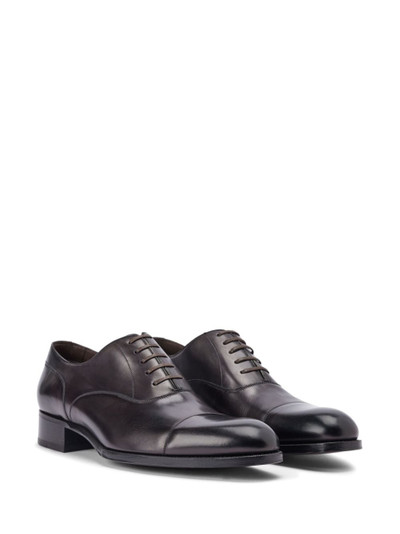 TOM FORD leather Oxford shoes outlook