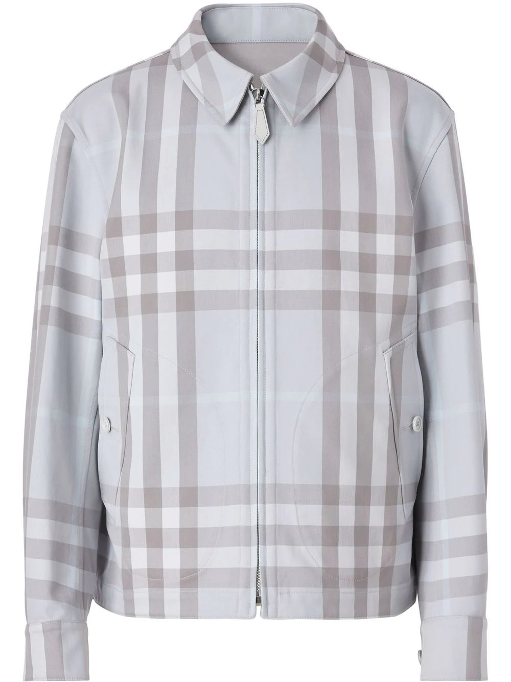 reversible checked Harrington jacket - 1