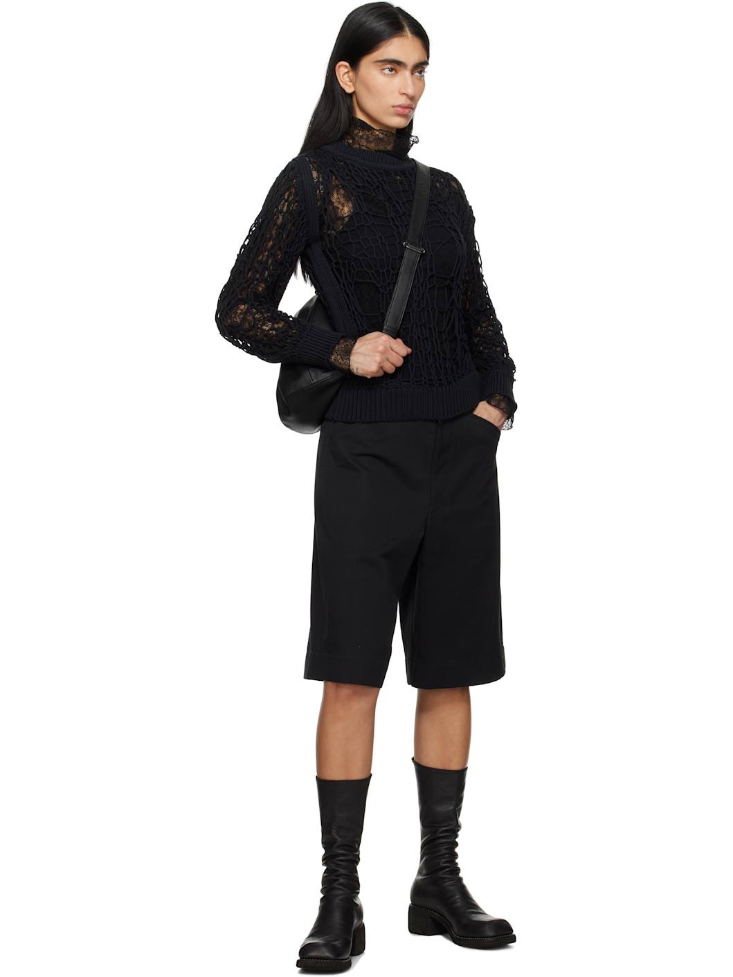 Black Y Crossbody S Bag - 4