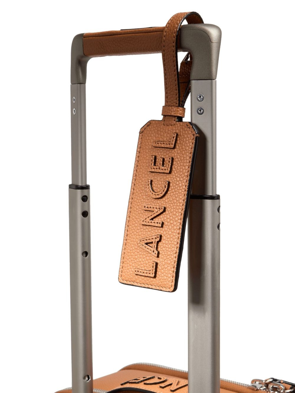 leather logo-plaque suitcase - 5