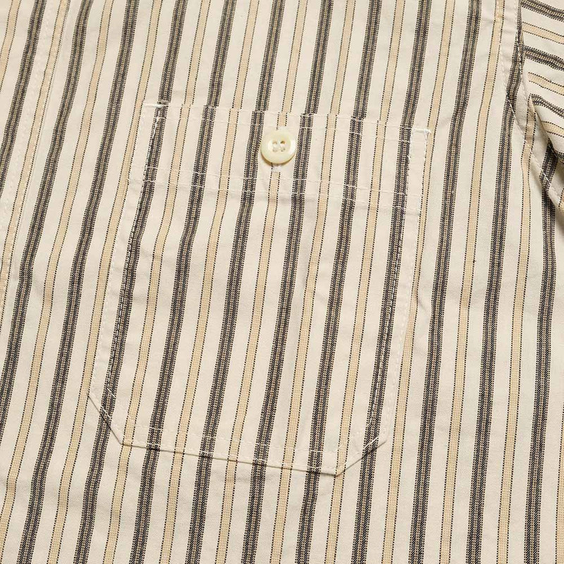 COTTON STRIPE S/S WORK SHIRT - SC39730 6