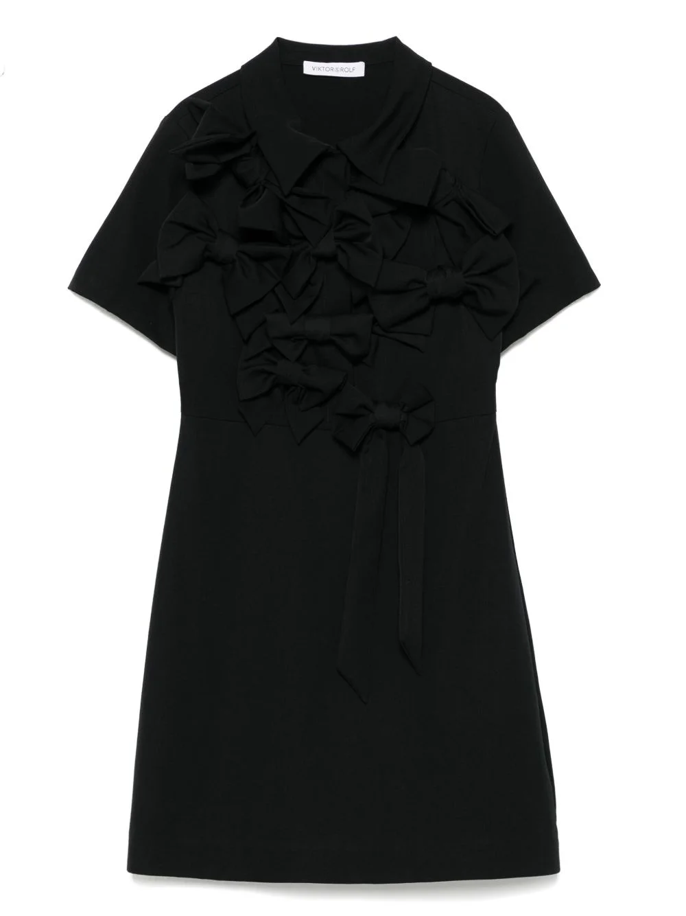 bow bouquet mini dress - 1