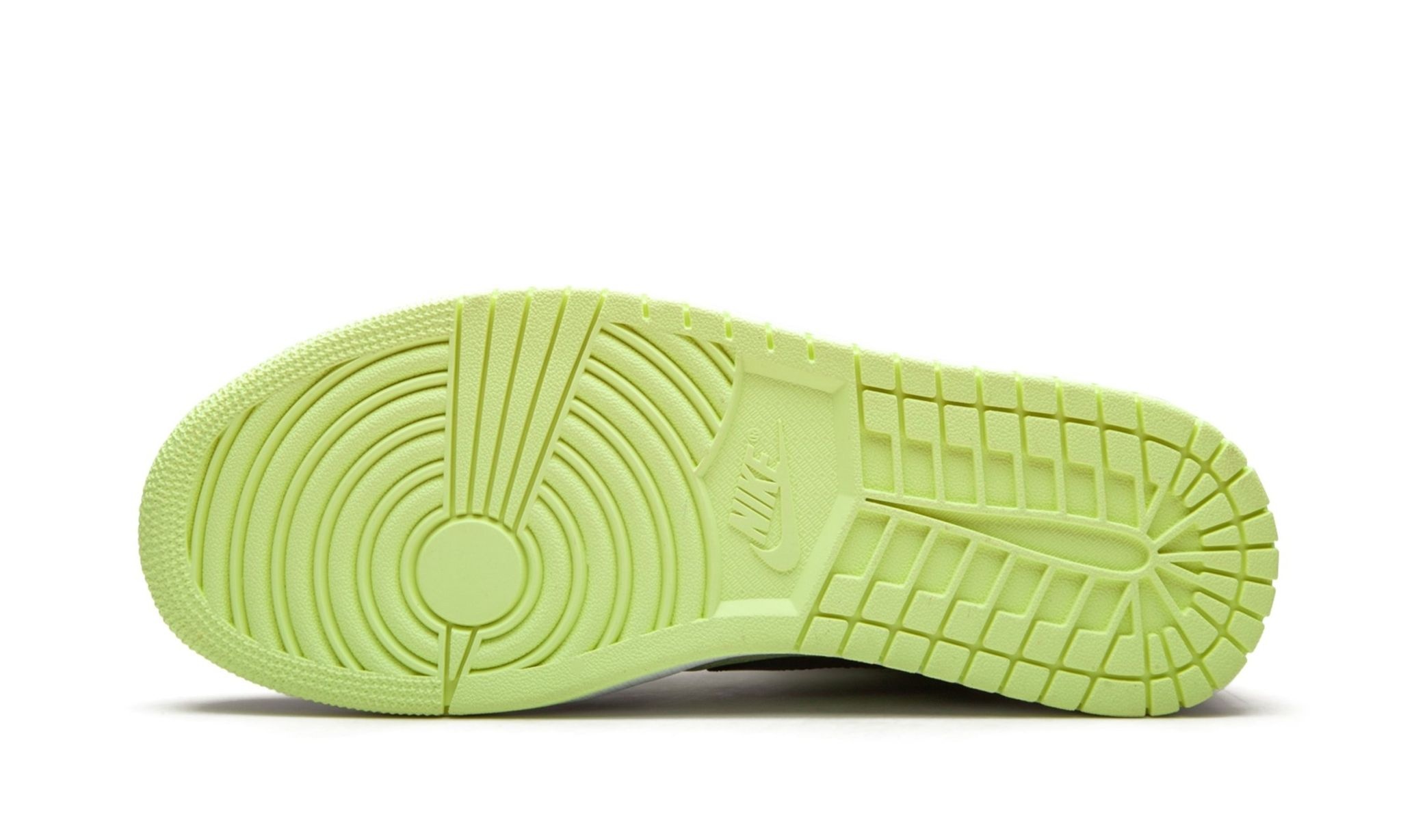 WMNS AIR JORDAN 1 MID SE "Barely Volt / Chile Red" - 5