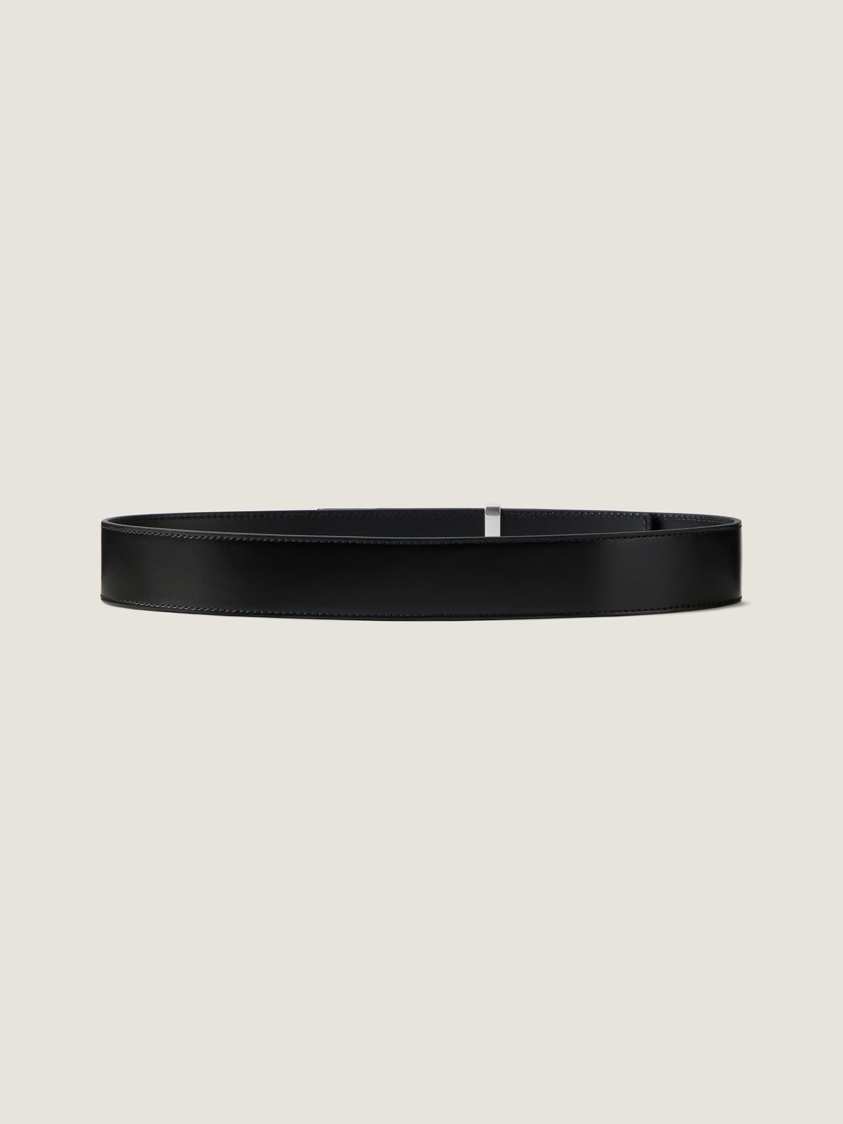 LABEL BELT IN BOX LEATHER - 2