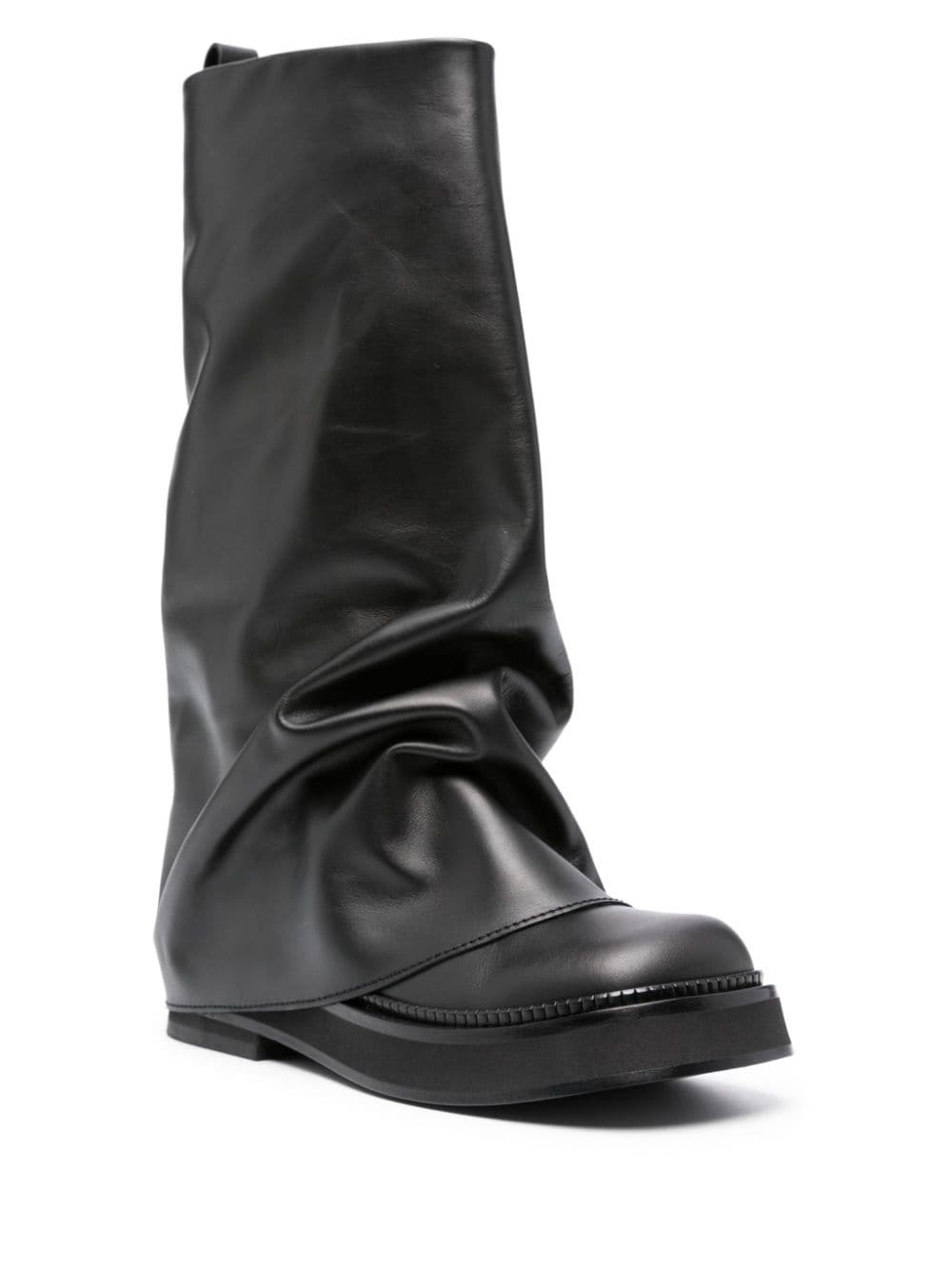 Robin layered leather boots - 2