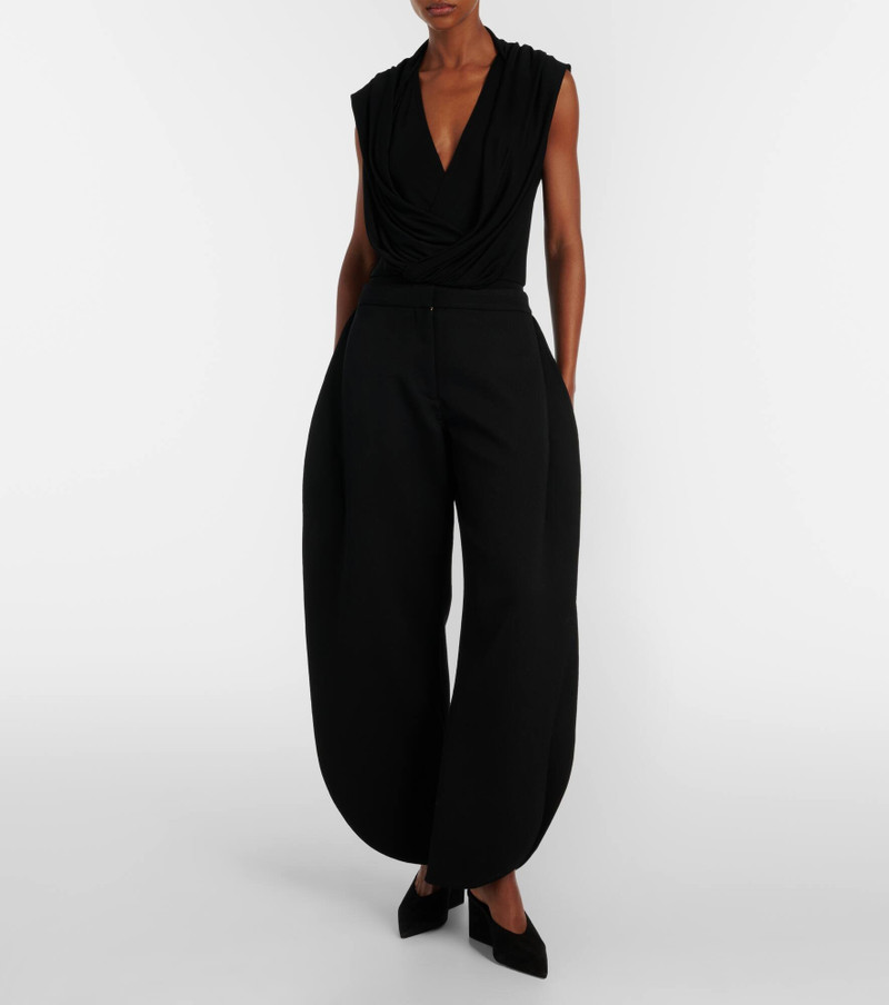 Alaïa Draped jersey bodysuit outlook