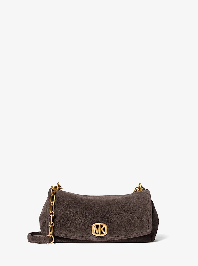 Bryant Small Suede Convertible Shoulder Bag - 1