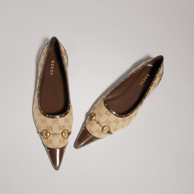 Men's point-toe studded loafer 8