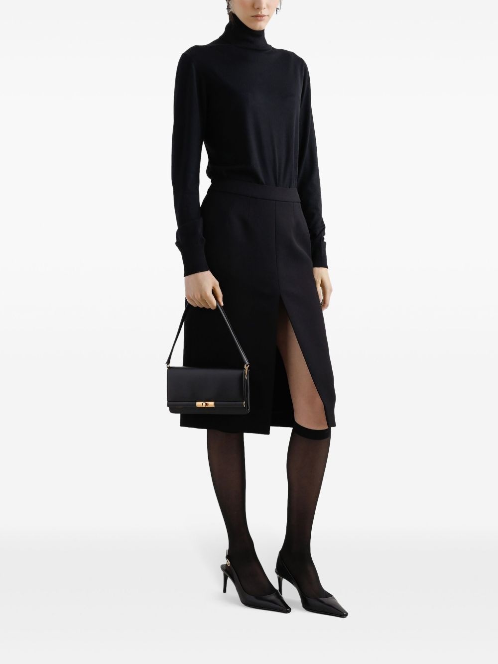 leather shoulder bag - 2