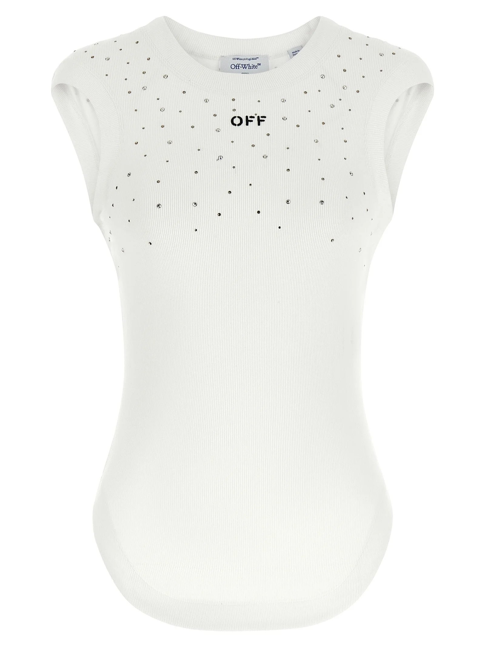 Off-White Women Top Swarowski - 1