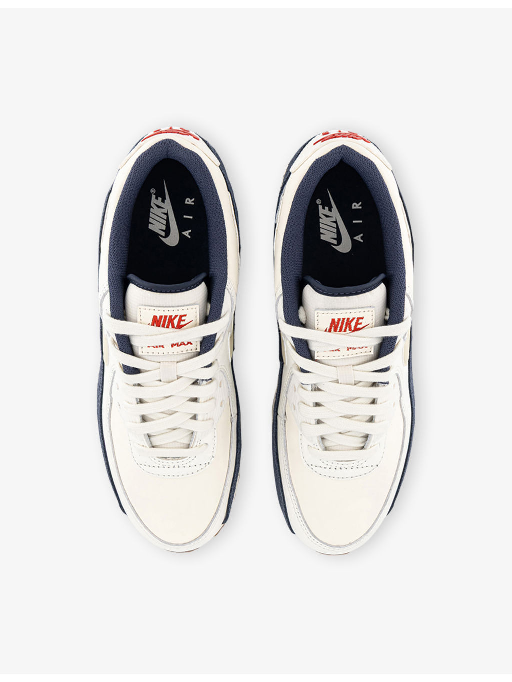 Air Max 90 Leather Trainers - 2