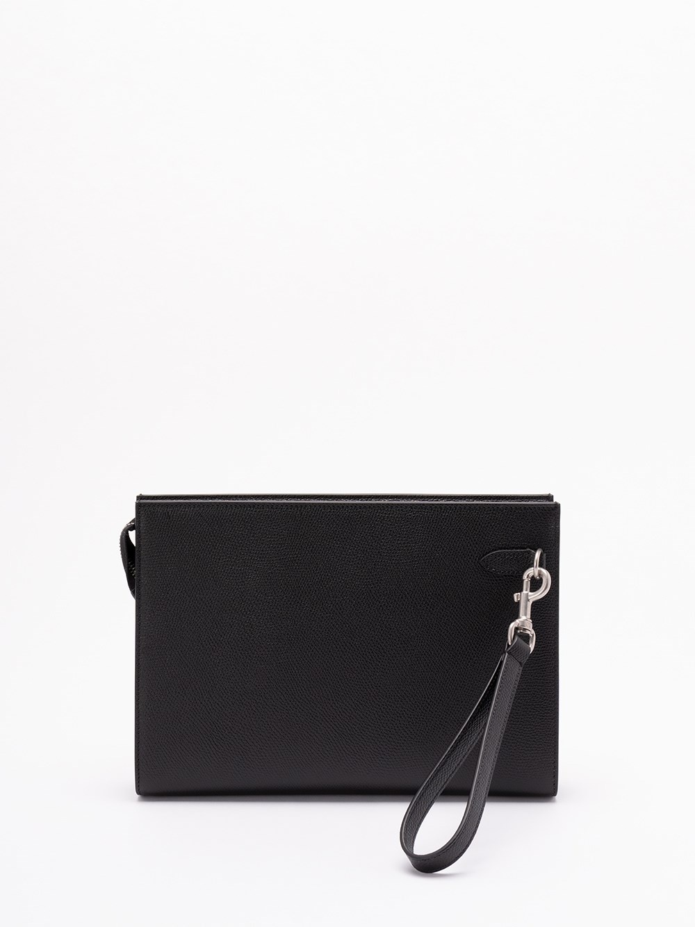 `VLogo Signature` Leather Pouch - 2