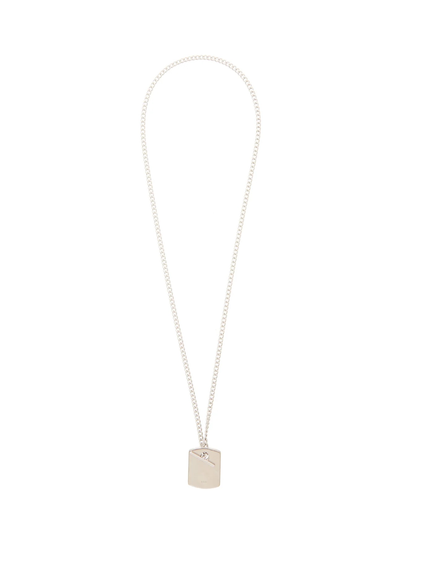 Louison logo-engraved necklace - 1