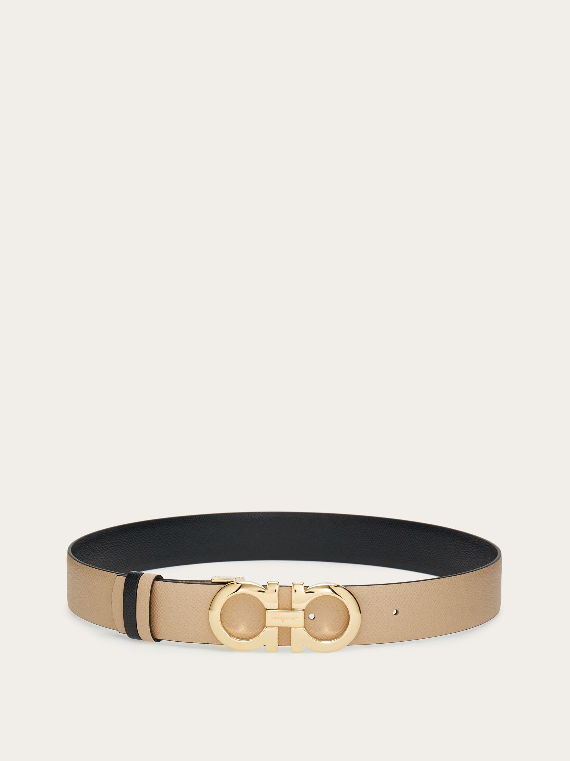 Reversible and adjustable Gancini belt - 3