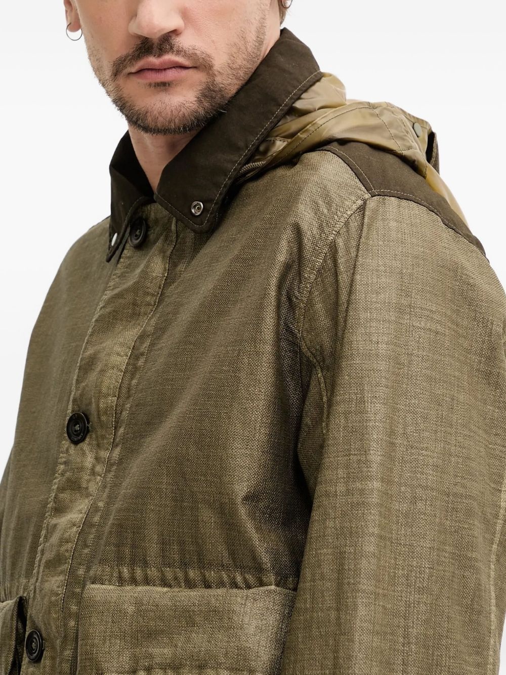 Mille hooded patch-pockets jacket - 4