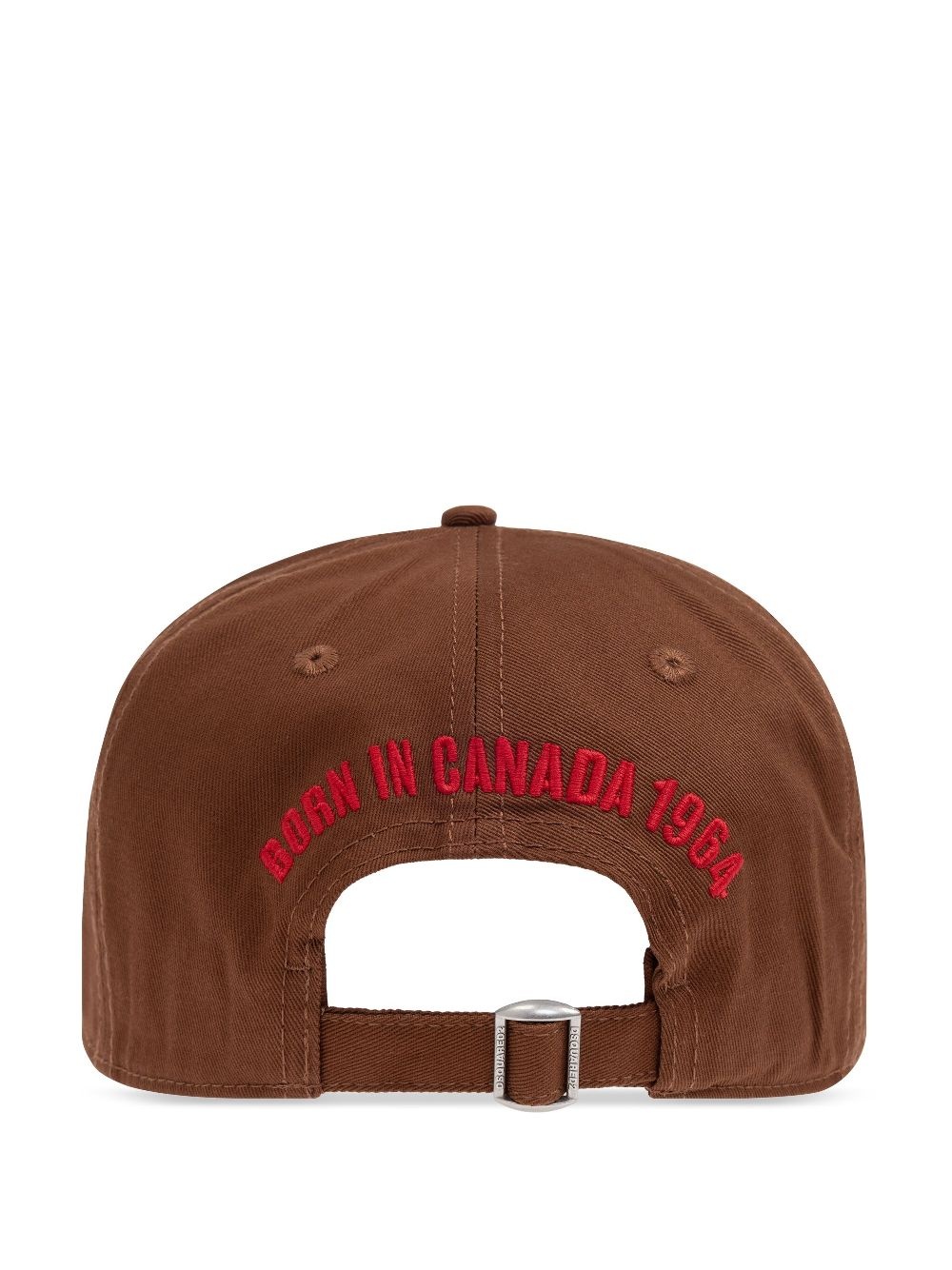 embroidered logo baseball cap - 2