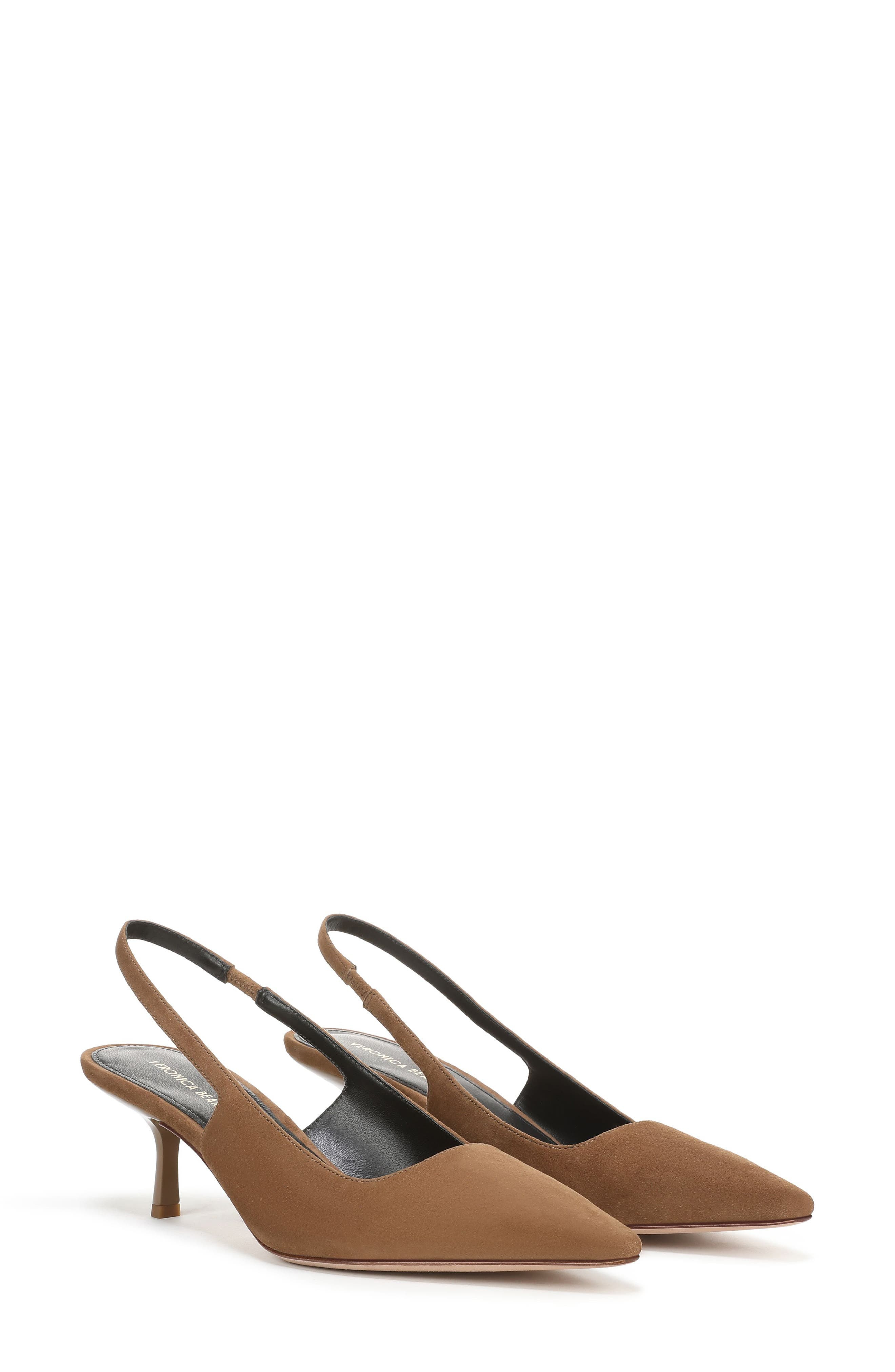 Veronica Beard Cashel Slingback Pointed Toe Pump in Hazelwood at Nordstrom - 8