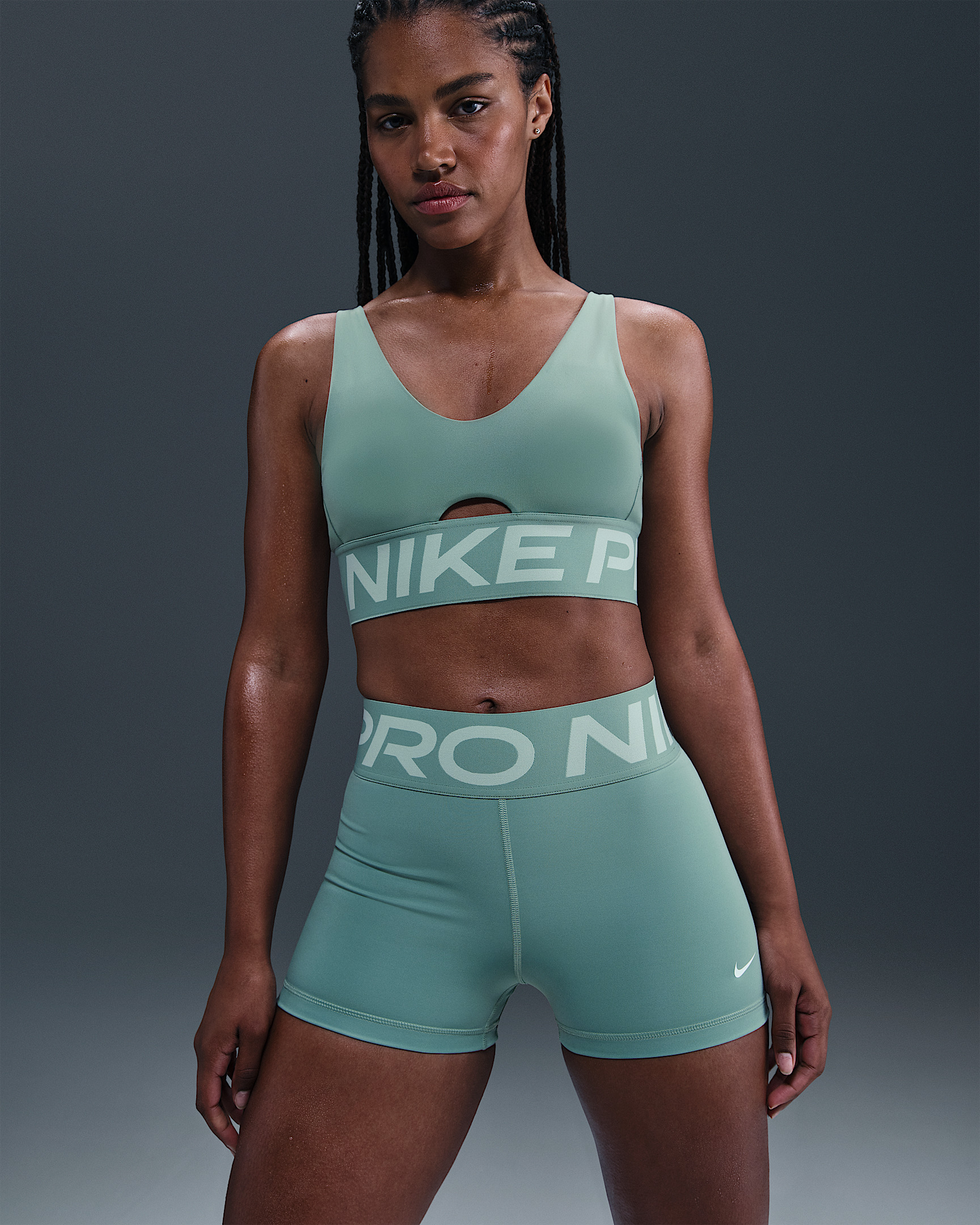 Nike Pro Sculpt Women's High-Waisted 3" Biker Shorts - 2