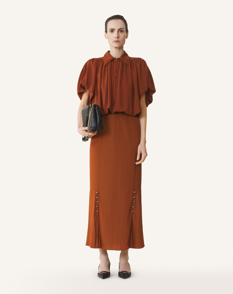 Lanvin PUFF-SLEEVE TOP outlook