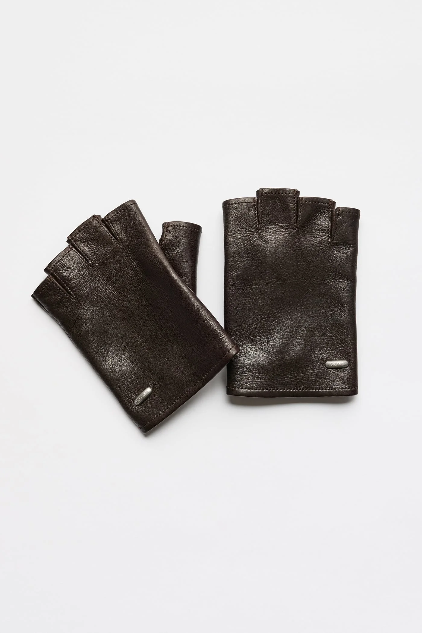 Biker Glove Cocoa Brown Nappa - 1