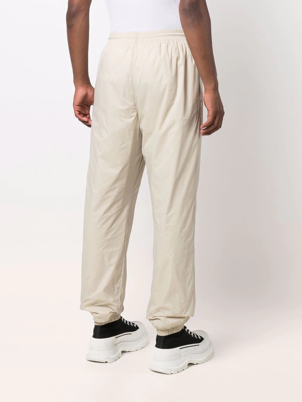 drawstring-waist trousers - 4